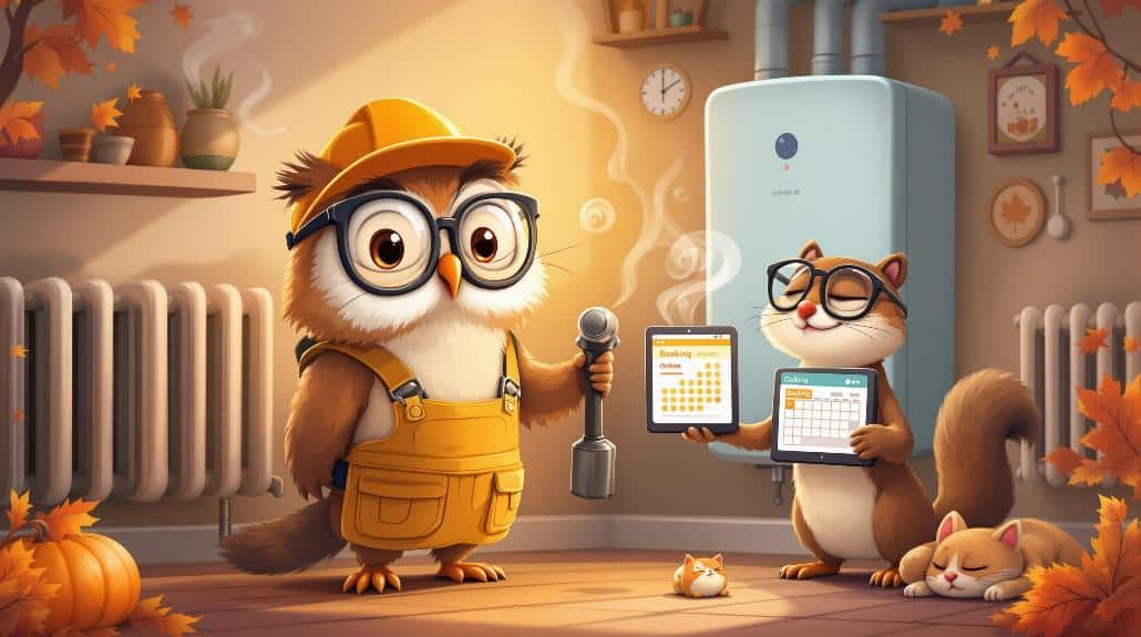 schedule bean heating repair