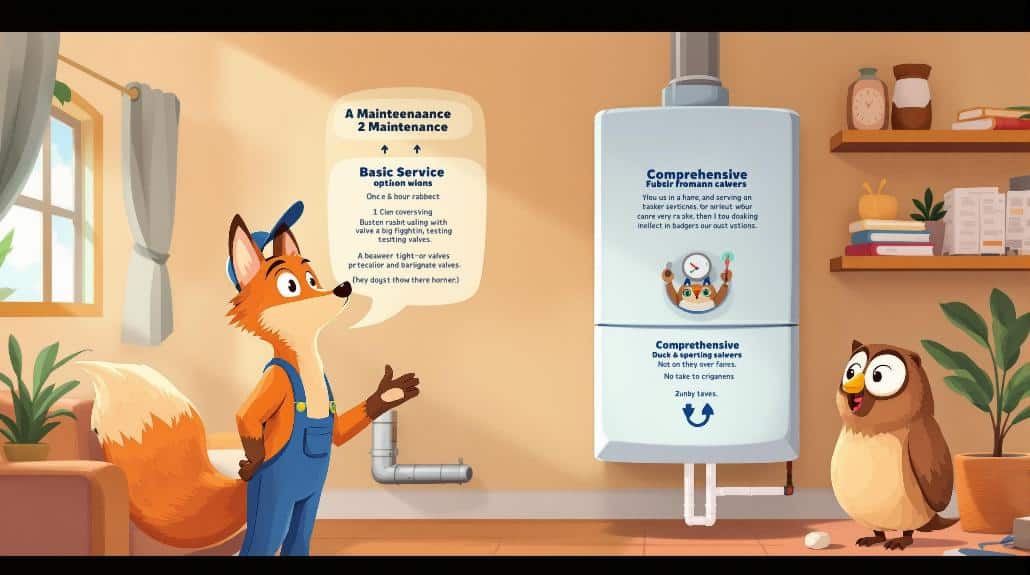 boiler service options eynsford