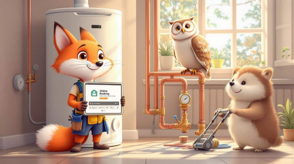 book unvented cylinder service