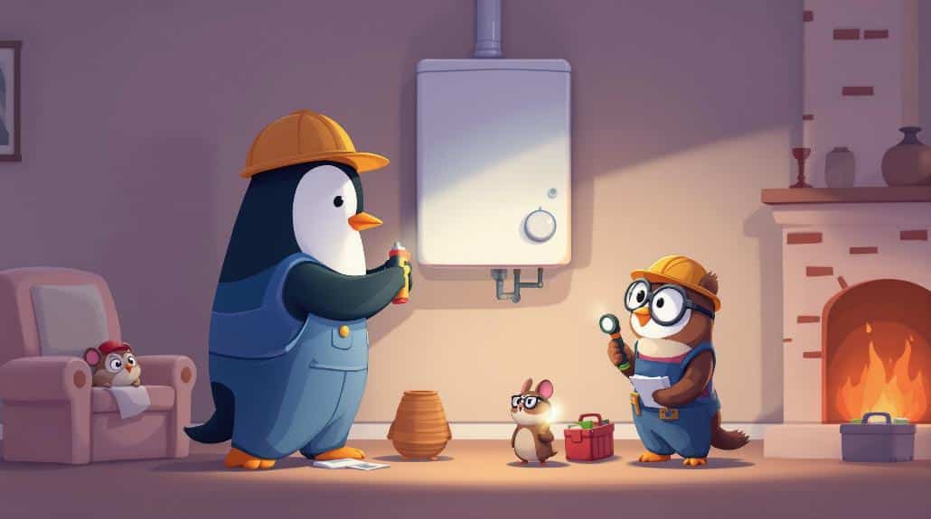 simple boiler service process