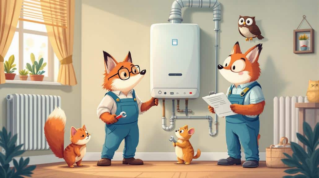simple online boiler booking