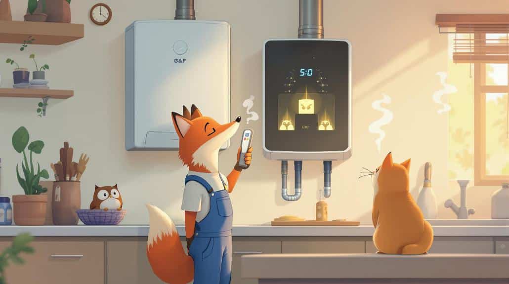 standard vs full boiler service